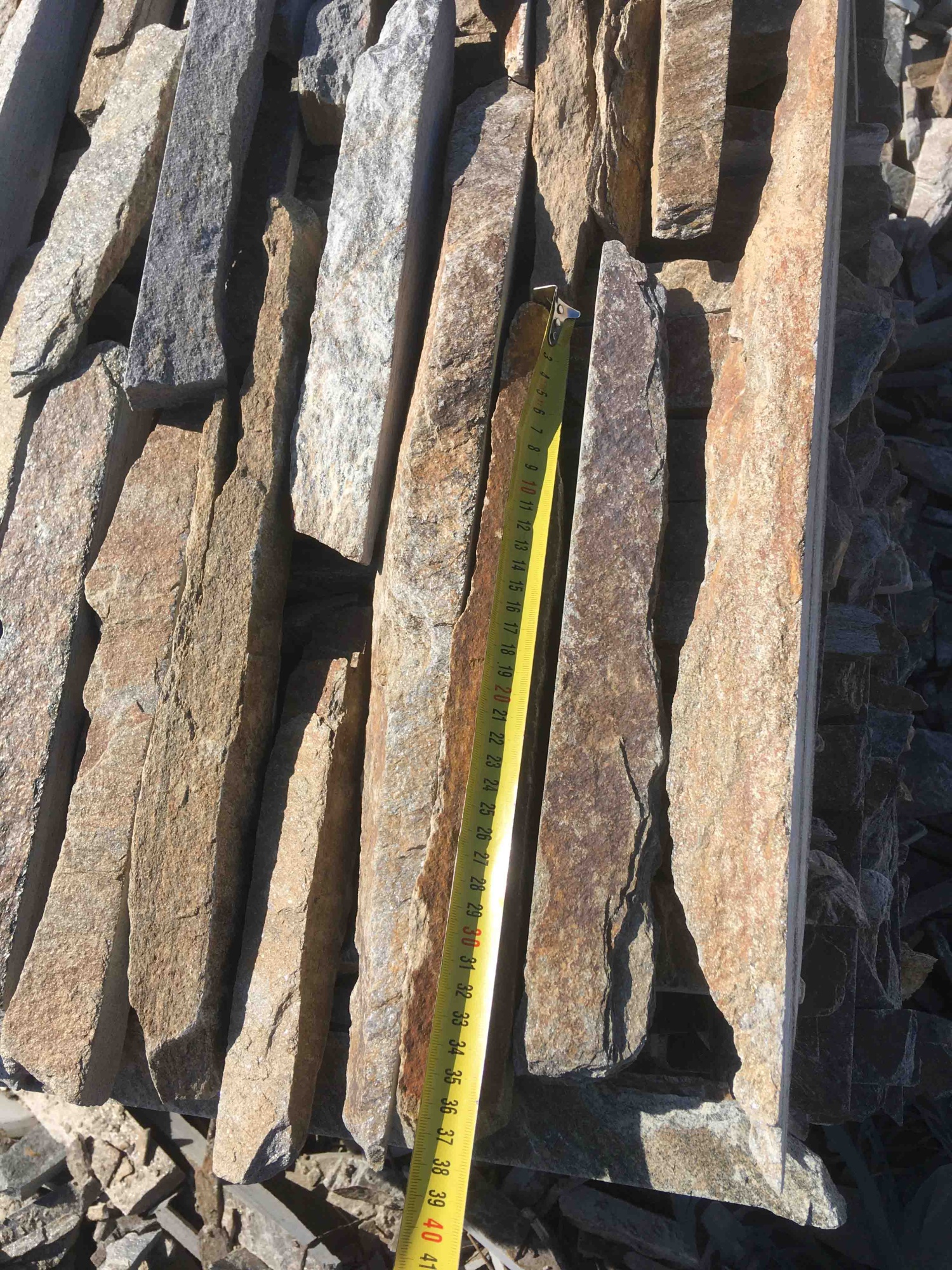 Горбушка златолит мультиколор для облицовки купить в Егорьевске