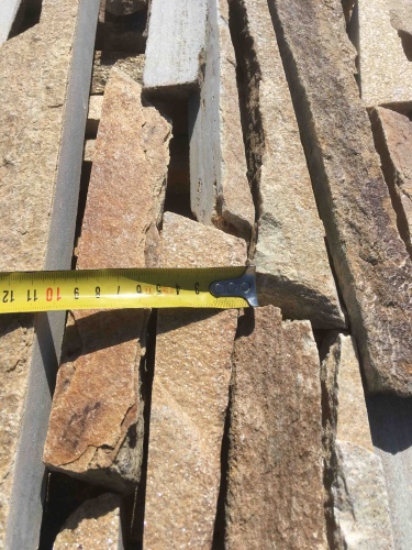 Горбушка златолит золотистый для облицовки купить в Егорьевске